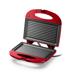 Sanduicheira e Minigrill Chapa Antiaderente Dupla Ondulada 220v-750w Vermelha Multi - CE149