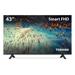 Smart Tela DLED 43&#34; Full HD Toshiba 43V35KB VIDAA 2 HDMI 2 USB Wi-Fi - TB008