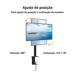 Suporte de Mesa para Monitor 13 A 27 Polegadas com Ajuste de Altura - AC373