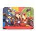 Tablet Infantil Avengers 4GB RAM + 64GB + Tela 7 pol + Case + Wi-fi + Android 13  + Quad Core Multi - NB417