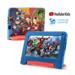 Tablet Infantil Avengers 4GB RAM + 64GB + Tela 7 pol + Case + Wi-fi + Android 13  + Quad Core Multi - NB417