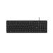 Teclado Com Fio Multimídia Cabo de 180cm Teclas Redondas USB Preto Multi (Multilaser) - TC294