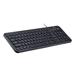 Teclado Com Fio Compact Multimídia Cabo de 130cm Teclas Redondas USB Preto Multi (Multilaser) - TC234