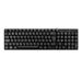 Teclado Com Fio Compacto Conexão USB Cabo de 120cm Resistente Água Preto Multi (Multilaser) - TC193