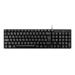 Teclado Com Fio Compacto Conexão USB Cabo de 120cm Resistente Água Preto Multi (Multilaser) - TC193