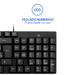 Teclado Com Fio Compacto Conexão USB Cabo de 120cm Resistente Água Preto Multi (Multilaser) - TC193