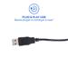 Teclado Com Fio Compacto Conexão USB Cabo de 120cm Resistente Água Preto Multi (Multilaser) - TC193
