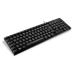 Teclado com Fio Compacto PS2 Cabo de 130cm Resistente Água Preto Multi (Multilaser) Preto - TC298