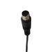 Teclado com Fio Compacto PS2 Cabo de 130cm Resistente Água Preto Multi (Multilaser) Preto - TC298