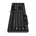 Teclado Com Fio Multi Cabo de 130cm Com Conexão USB - TC213