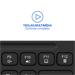 Teclado Com Fio Multimídia Cabo de 180cm Teclas Redondas USB Preto Multi (Multilaser) - TC294