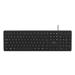 Teclado Com Fio Multimídia Cabo de 180cm Teclas Redondas USB Preto Multi (Multilaser) - TC294
