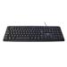 Teclado com Fio Slim Conexão USB Cabo de 150cm Preto Multi (Multilaser) - TC065