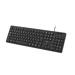 Teclado com Fio Soft Silence: Conexão USB, Teclas Silenciosas e Ajustáveis Multi (Multilaser) - TC144