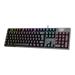 Teclado Gamer Mecânico Royal Score, Full Size, Blue Switch, ABNT2, RGB Preto Warrior - TC313