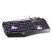 Teclado Gamer Warrior Morani com Teclas Macro LED - TC209