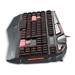Teclado Gamer Warrior Morani com Teclas Macro LED - TC209