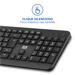 Teclado sem Fio Côncavo Conexão 2.4ghz USB 13 Teclas Multimídia Preto Multi (Multilaser) - TC297