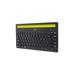 Teclado sem Fio Slot Vários Dispositivos 3 pareamentos simultâneos Bluetooth Preto Multi (Multilaser) - TC284