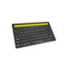 Teclado sem Fio Slot Vários Dispositivos 3 pareamentos simultâneos Bluetooth Preto Multi (Multilaser) - TC284