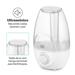Umidificador de Ar Clear Tank 2,1Litros Bivolt Automático Multi Saúde - HC210