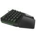 Warrior Drugi Teclado Gamer One Hand Semi Mecânico - TC238