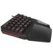 Warrior Drugi Teclado Gamer One Hand Semi Mecânico - TC238
