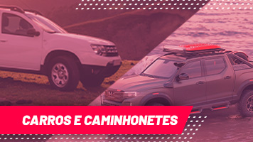 carros e caminhonetes