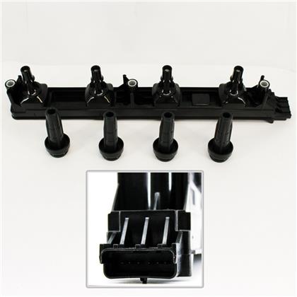 Bobina de ignição Citroen C4 C5 C8 Peugeot 307 407 807 - Gauss GC4780