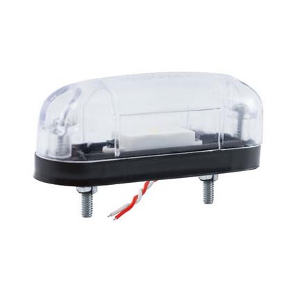 Lanterna Teto Bau led Oval Branco - Pradolux PL0480