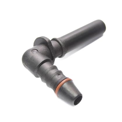 Adaptador 5/16 X 5/16 90 Graus Bico Longo com Anel Viton - DSC5107  