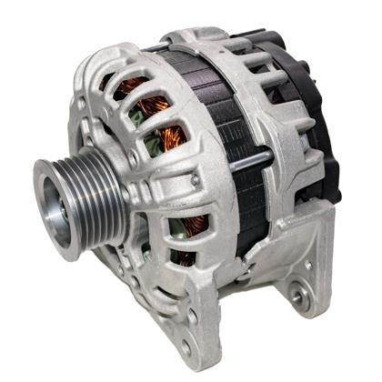 Alternador Audi A1 A3 Q3 Crossfox Fox Gol Golf Parati Polo Saveiro 90A 6 Vias com Ar Condicionado Polia Comum - Seg - F000BL04A0