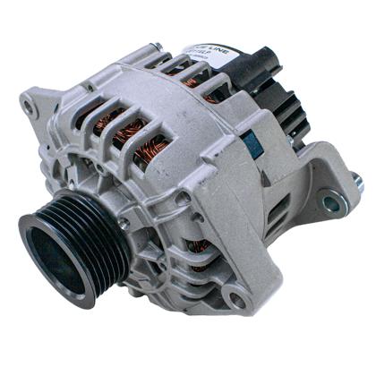 Alternador Boxer Jumper 2.8 Após 2000 Ducato 2.8 1999 a 2005 120A Com Polia 6 Estrias - DELCO REMY - 50011VLP 
