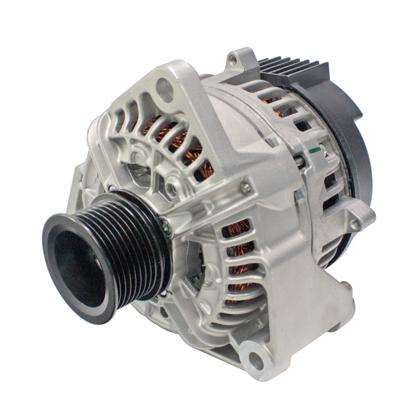 Alternador HD8 Cargo C72E F350 F4000 F12000 F14000 24V 80A com Polia 8Vias com Plug - SEG - 0124555095