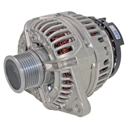 Alternador Daily 3.0 Motor F1C 4CC 12V 140A Com Polia Roda Livre 7 Estrias Com Plug 2 Vias - SEG - 0124525565   