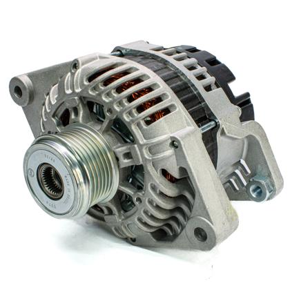 Alternador Frontier Blazer S10 Diesel Troller 2.8 Agrale Caminhões Motor Mwm 2000 a 2012 100A com Polia Roda Livre - ZEN42014