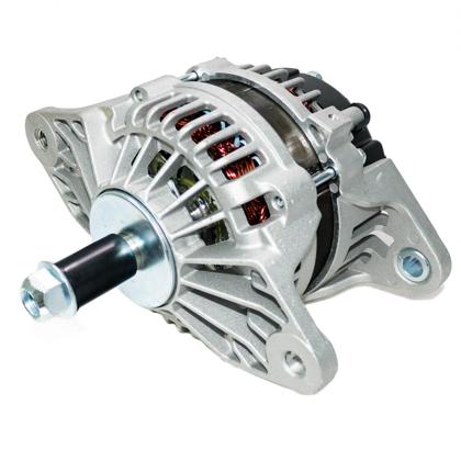 Alternador International Mack INC2742 Volvo Caminhões Colhedora Algodão A8000 A8800 200A sem Polia - ZEN43006  