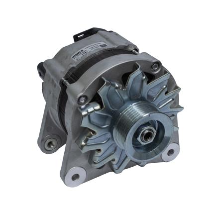 Alternador John Deere Mini Carregadeira 316GR 317G 318G 320G 324G 325G Motor Yanmar 12V 90A Com Polia 6PK - MAHLE MG1115