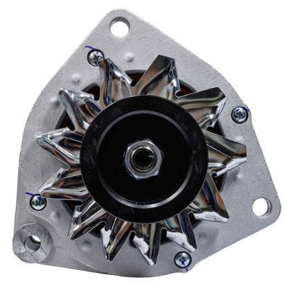 Alternador Mercedes Atego 712C 1315 1418 1518 1718 21725 638 OF1417 Eletrônico 24V 80A Com Polia 8PK - EURO EU70750