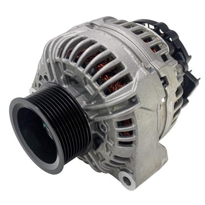 Alternador Mercedes Benz Atego JD 5085e 5090e 6100j 6110e 12V 150A 9 Vias com Polia Plug 1 Pino - Seg - 0124615077
