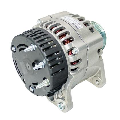 Alternador Trator 8010 8160 8360 8560 TS125 TV140 12V 100A Com Polia 8 Estrias - MAHLE - MG246  