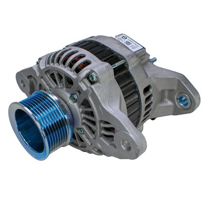 Alternador Volvo FH12 FH13 FH16 FMX 2015 24V 130A Com Polia 8 Estrias 5 Pinos - ZEN - 45013   