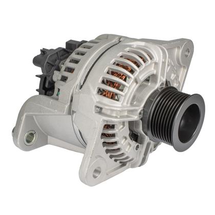 Alternador Volvo Ônibus B7R B10M B12B B12B Eletron Daf John Deere KHD 24V 80A Com Polia 8PK 63MM - IKRO IK2009  