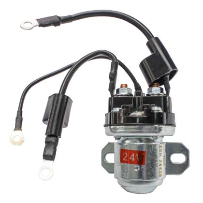 Automático Auxiliar Motor De Partida Scan Série 4 5 P R T Após 2012 24V Com Chicote 3 Vias - ZEN74428  
