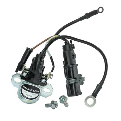 Automático Auxiliar Motor de Partida Volkswagen 13180 15180 17210 17260 24280 26260 31260 Volvo 9900 FH FM 24 Volts - Delco Remy - 45016VLP  
