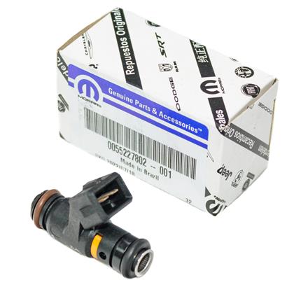Bico Injetor Fiat 500 Fiorino Grand Siena Palio Punto Strada Uno 1.4 MPI Evo Flex após 2010 - Original Fiat - 55227802