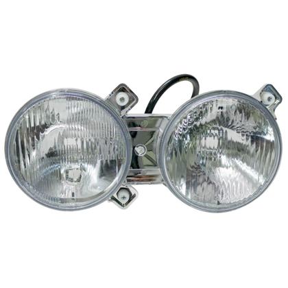 Bloco Farol Mercedes Benz Caminhões LS LK Após 2000 Lado Passageiro Sem Soquete - Pradolux - PL7003.01.22