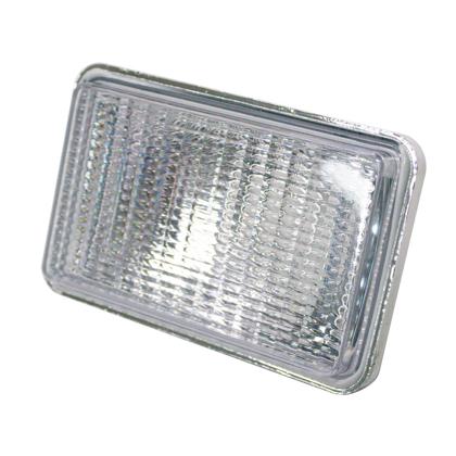 Bloco Lanterna Bobcat Branco Com Soquete 2 Vias - FORTLUZ - 2840-S/L  