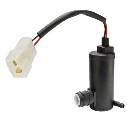 Bomba Reservatório Água Limpador Parabrisa Partida a Frio Ford 12V Bico Grosso com Chicote 2 Pinos - DS31013