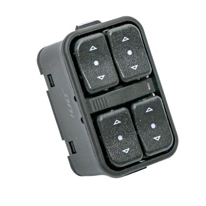 Botão Do Vidro Elétrico Agile Astra Celta Corsa Meriva Zafira 2001 a 2015 Led Azul 12 Vias - DNI2457 